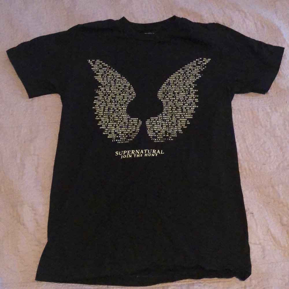 Supernatural angel wings quote tee